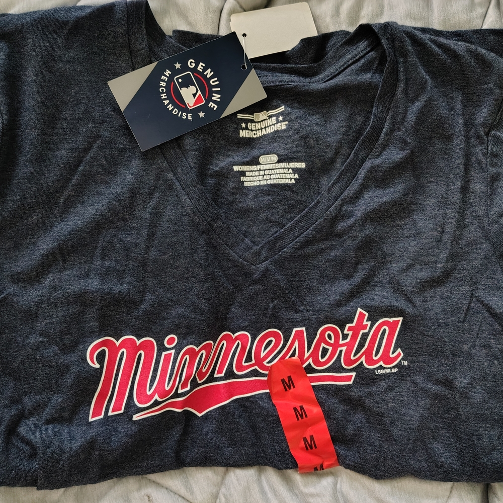 Genuine Merchandise Dark Blue Minnesota Tee